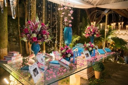 Decoração do casamento