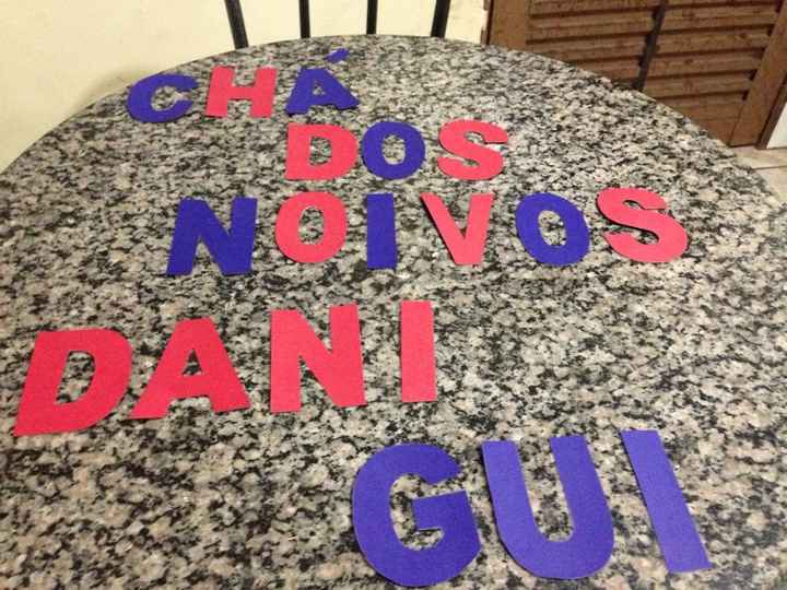 Meu varal do chá bar - 1