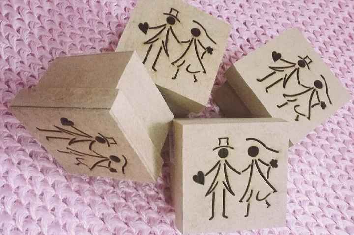 Caixinhas de mdf para padrinhos - diy #ansiosa - 1