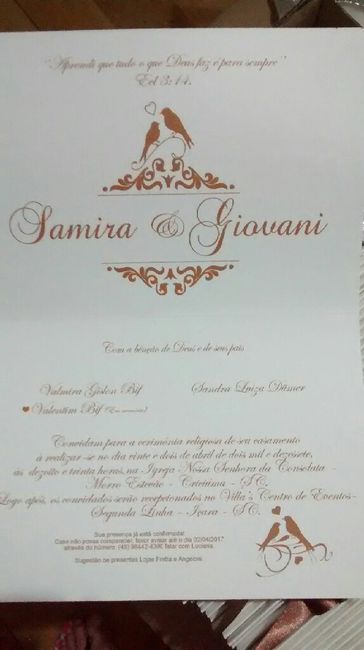  Minhas inspirações de convites - 2