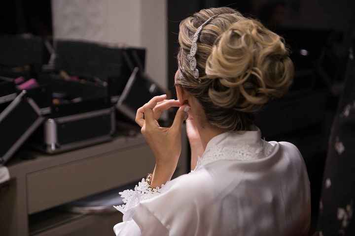 O penteado que durou até o outro dia! rsrs