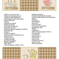 Lista de cha de cozinha