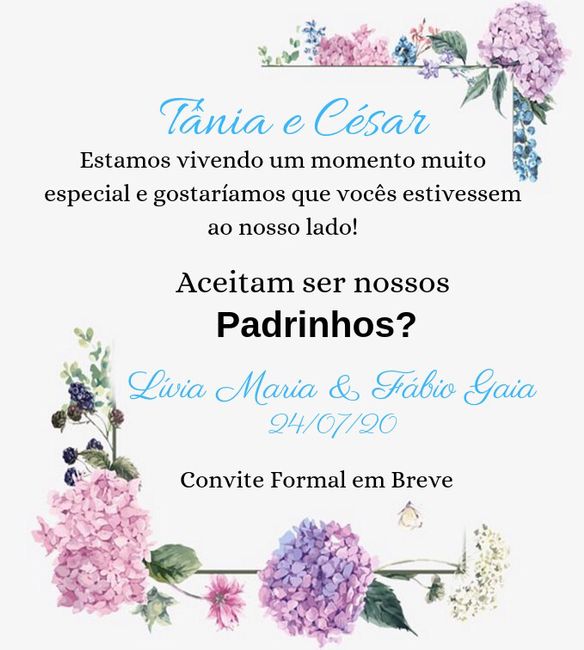 Enfim os 365 dias para o dia C... - 2
