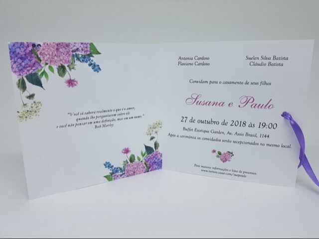 Meu convite - 1