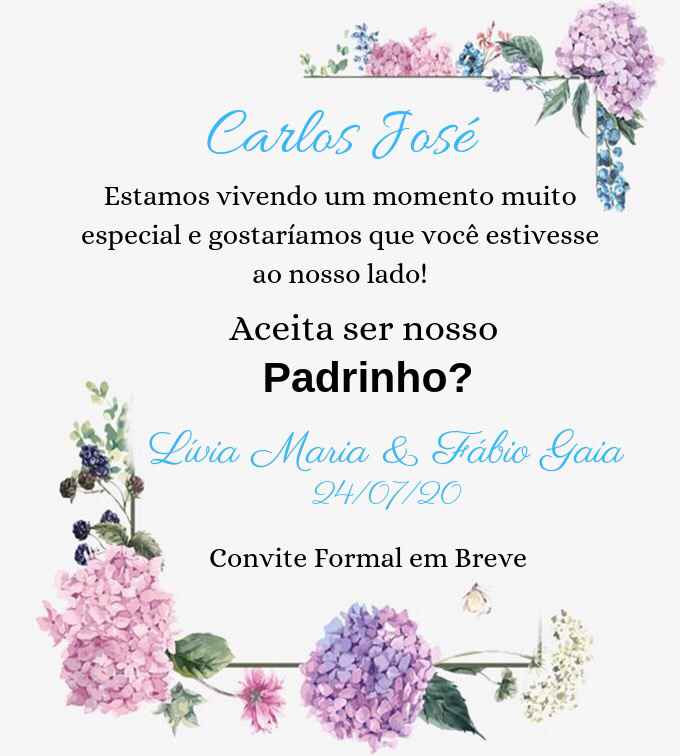 Convite padrinhos - 3