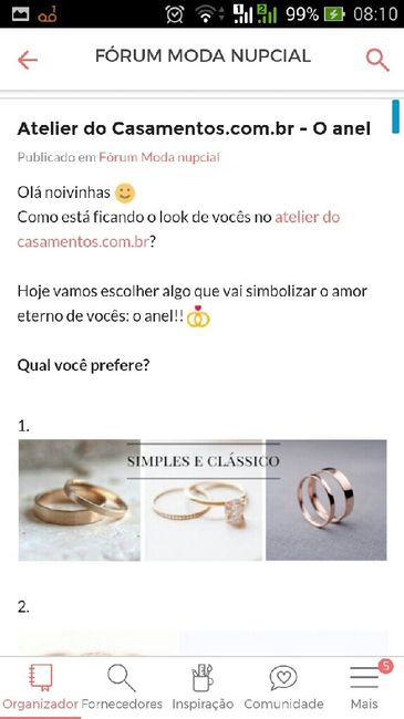 Meu look de noiva no atelier do casamentos.com.br  larissa - 2
