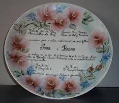 Convite em porcelana