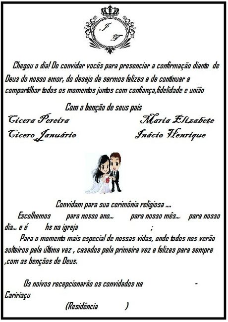 Meu convite 1  #vem ver - 2