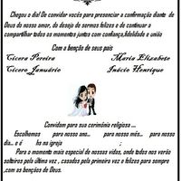 Meu convite 1  #vem ver - 2