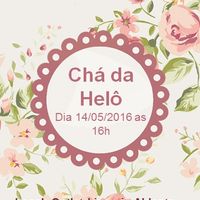 Convite chá de lingerie DIY