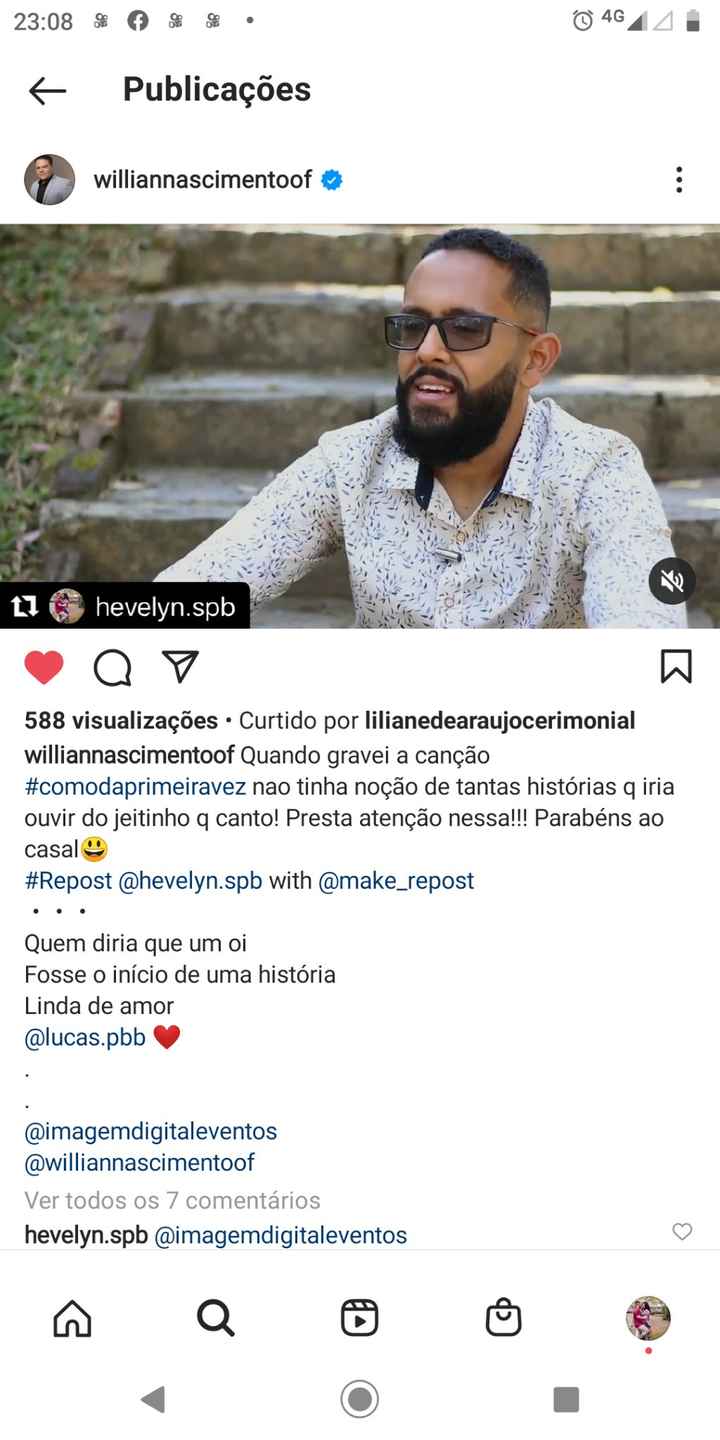 Vídeo do meu Pré wedding - 1