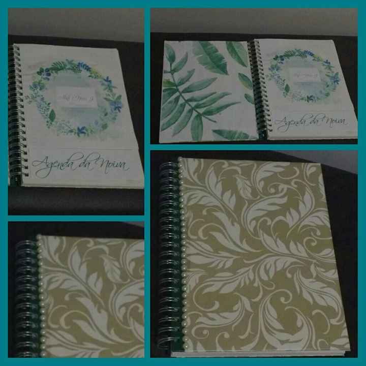 Minha agenda da noiva...vem veeer... - 1