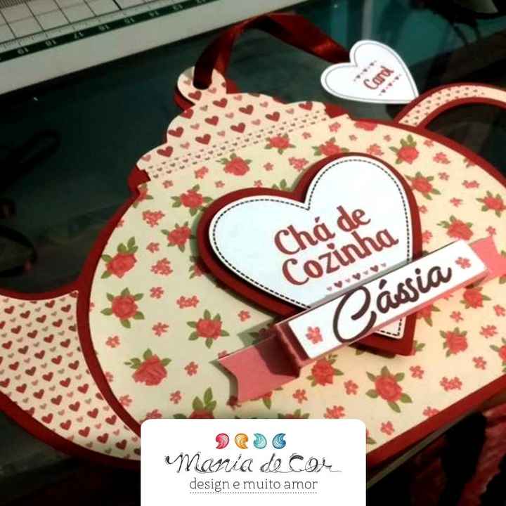 Convite Chá de Cozinha