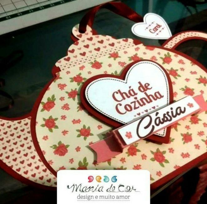 Inspiração para convite de chá de cozinha - 2
