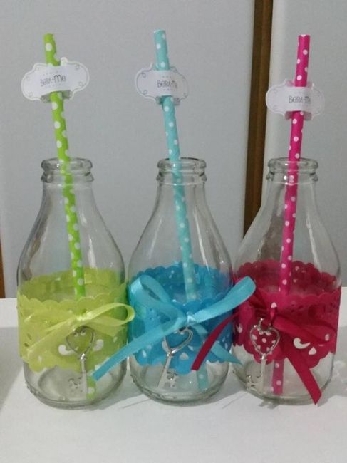 Garrafinhas de suco