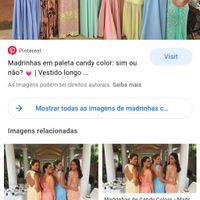 Cor de roupas das Madrinhas - 1