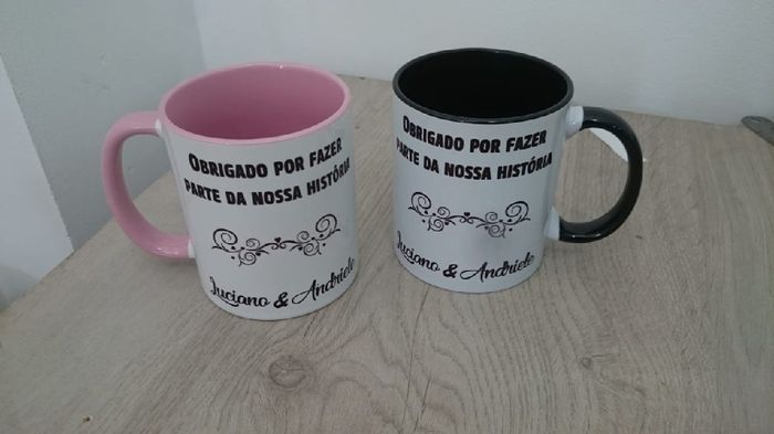 Lembrancinha dos padrinhos. 1