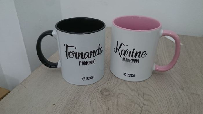 Lembrancinha dos padrinhos. 2