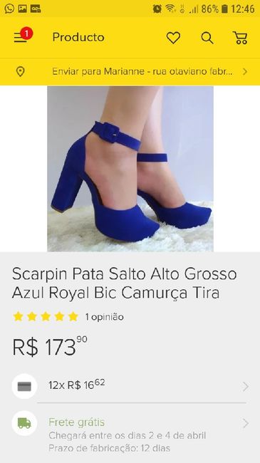 Inspiração para sapato de noiva - 2