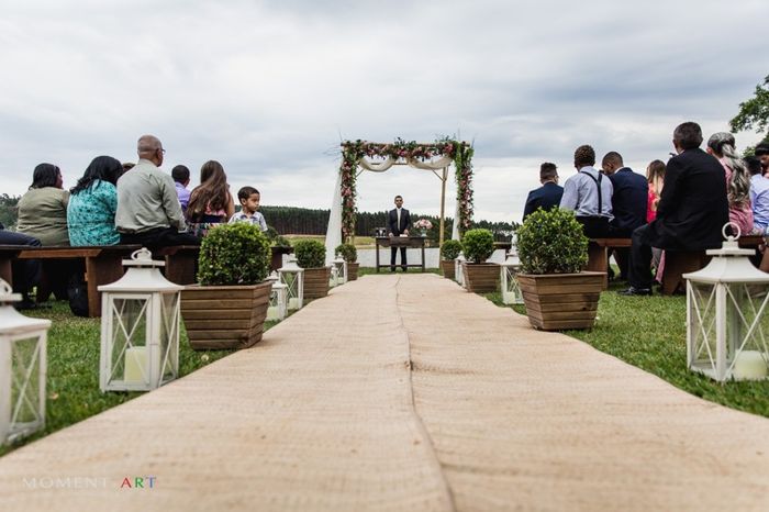 Nave/Altar ao ar livre