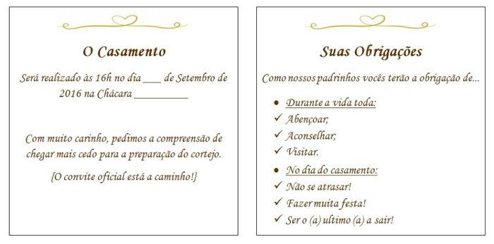 Manual dos Padrinhos