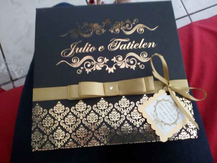 Nossas caixinhas ficaram lindas - 1
