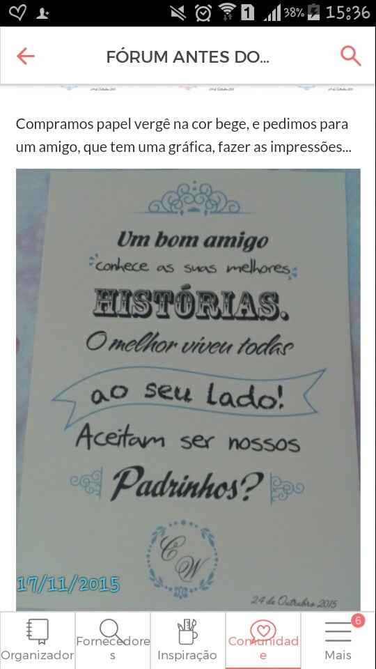 Convites - urgente - 2
