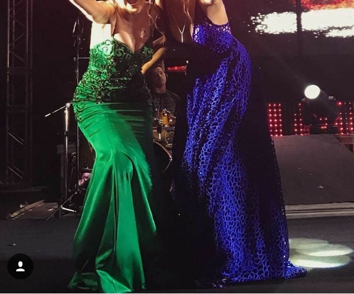 Duas cores para vestido de madrinhas - 3