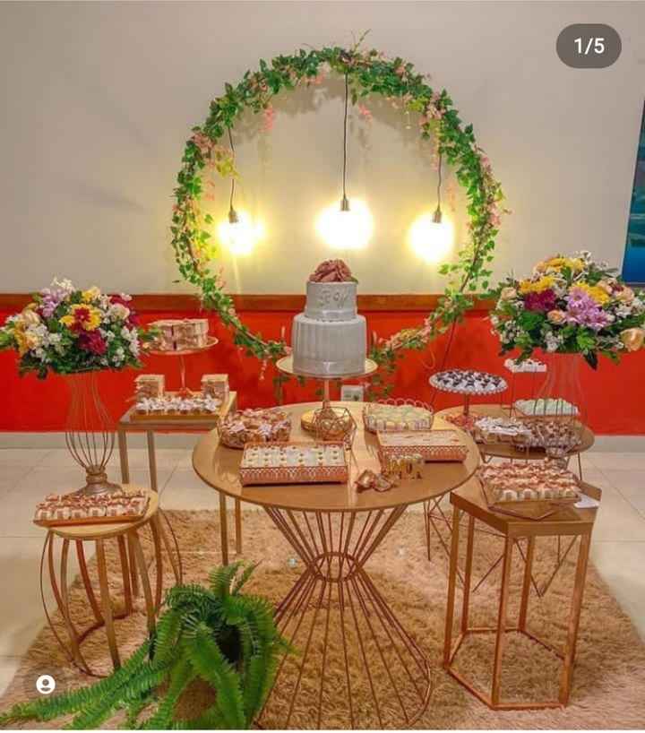 Decoração recepção civil - 1