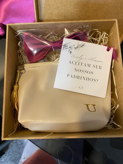 Entrega convite padrinhos 4