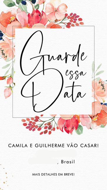 Dica: Save the Date personalizado pelo Fiver 1