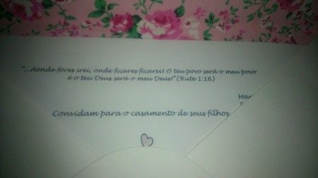 Triste com a impressão dos convites. - 1