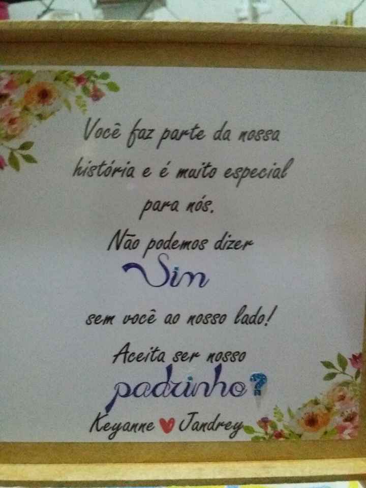  Caixinha dos Padrinhos - 1