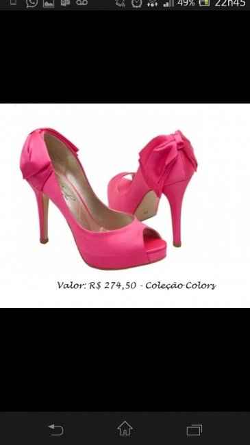 Meu sapato para o grande diaa     *_*   Perfeitooo - 1