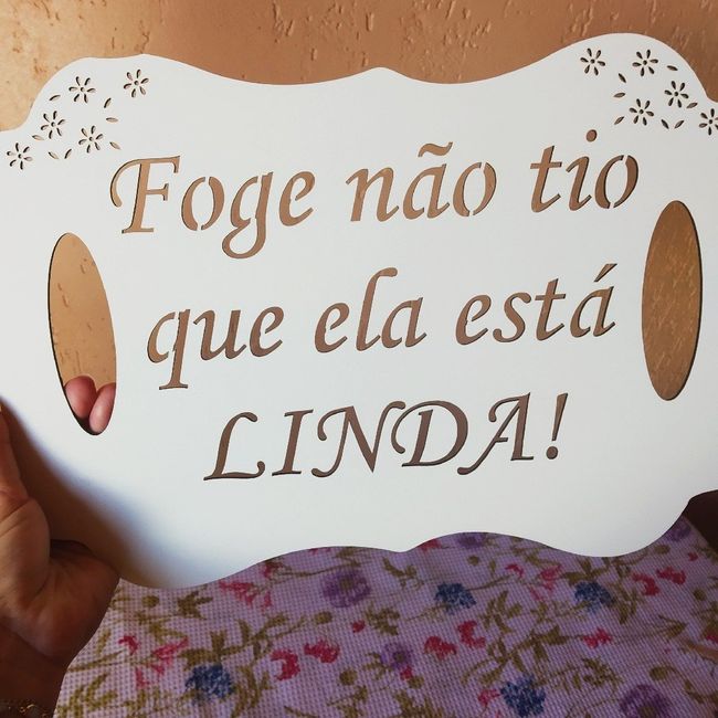 Plaquinhas - 1
