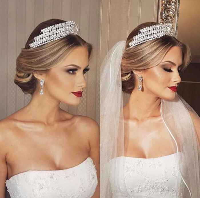 Penteado que esconda a orelha da Noiva - 4