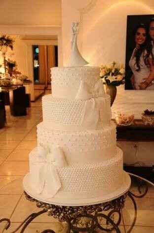 Minhas inspirações de bolo de casamento - 1