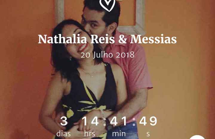 Faltam 3 dias!!!!!! 👰🏻💍🤵🏻❤️💃🏻🕺🏻 - 1