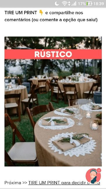 TIRE UM PRINT para decidir o estilo do casamento 10