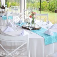 mesas dos convidados