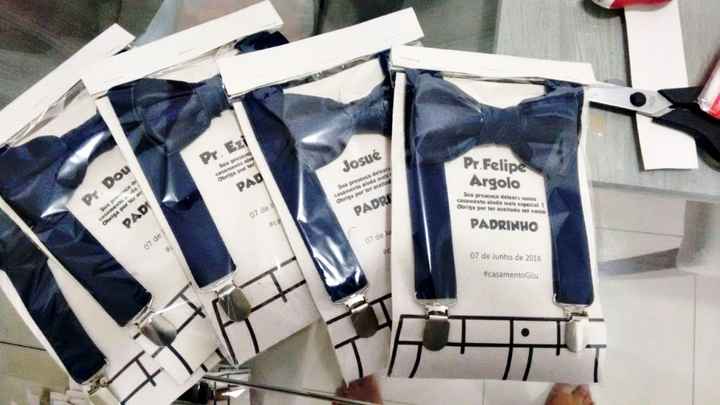 Suspensorio+Gravata para os Dindos !