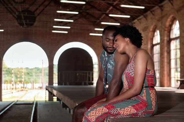 Casal afrocentrado - 2