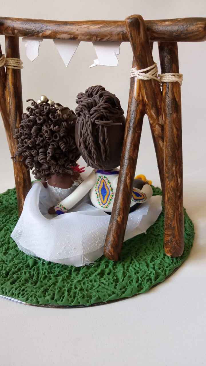 Casamento afro ✊🏿 - Nosso topo de bolo - 2