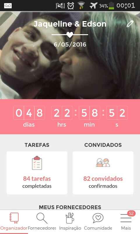 Quantos dias falta para o grande dia? - 1