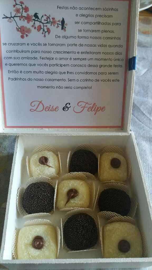 Convite padrinho vem ver - 1