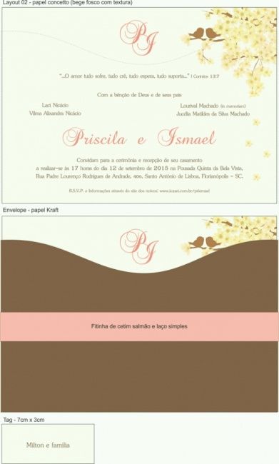 Frase para convite - 1