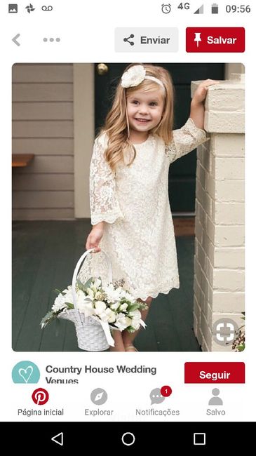 Vestido para Daminha de 2 anos 8