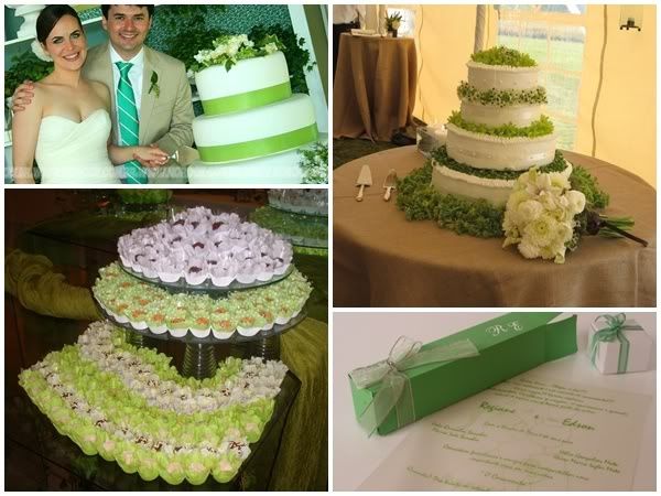 Decoração em verde