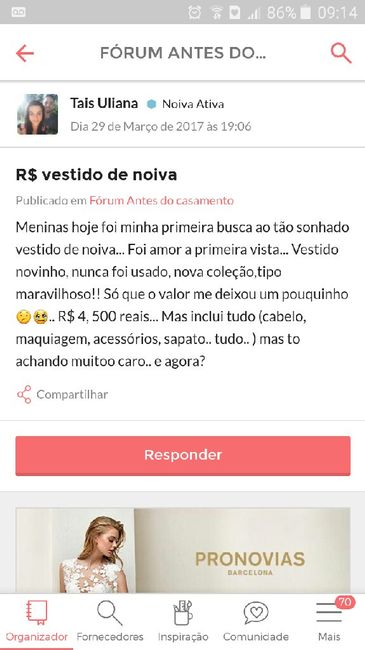 R$ vestido de noiva - 1