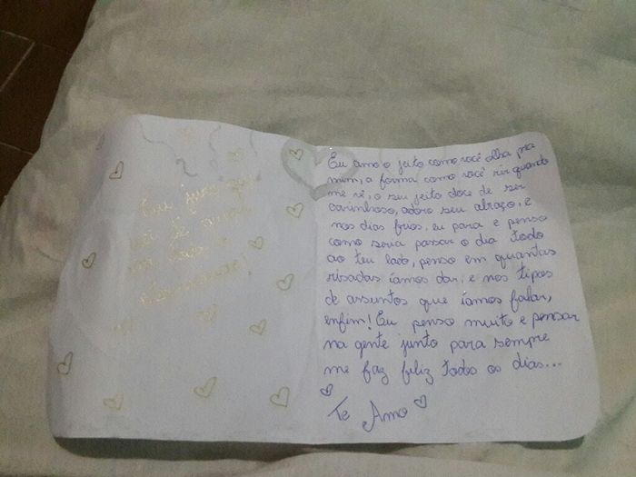 Fiz uma surpresa para meu noivo 😄 - 3